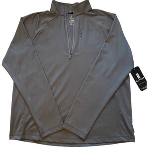 Glyder Denali Limitless Movement 1/4 Zip Pullover, Men's Size M, NEW Smoke Gray